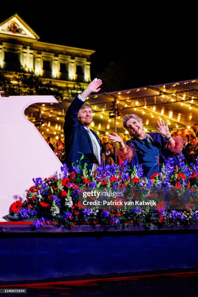 King Willem-Alexander and Queen Maxima Of The Netherlands Attend Liberation Day Festival In Amsterdam
