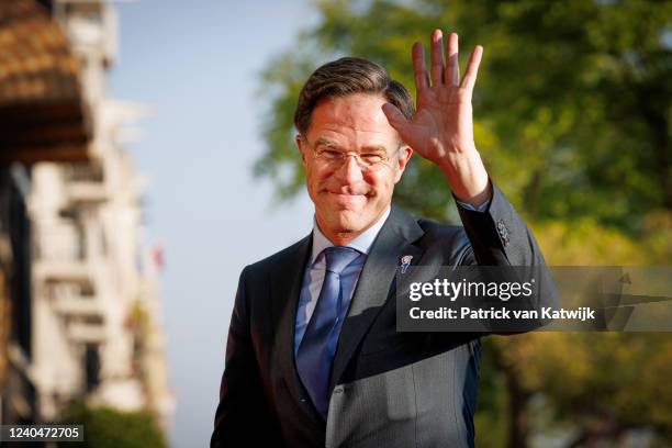 Prime Minister Mark Rutte of The Netherlands at Liberation Day Festival on May 5, 2022 in Amsterdam, Netherlands.