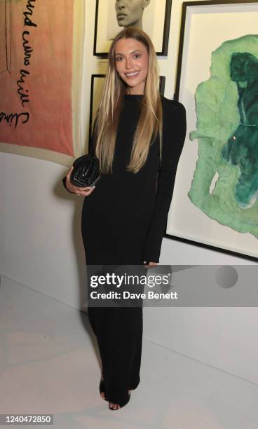 Heloise Agostinelli attends The Eternity Charity Fundraiser hosted by Lola Bute in support of Action On Addiction, James' Place, Place2Be and Grow at...