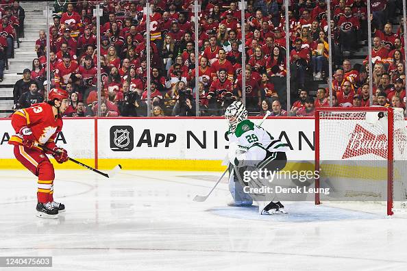 Dallas Stars v Calgary Flames - Game Two Dallas Stars v Calgary Flames - Game Two