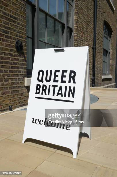 General view of the Queer Britain Museum on May 6, 2022 in London, England. Queer Britain is the UK's first national museum dedicated to LGBTQ+...