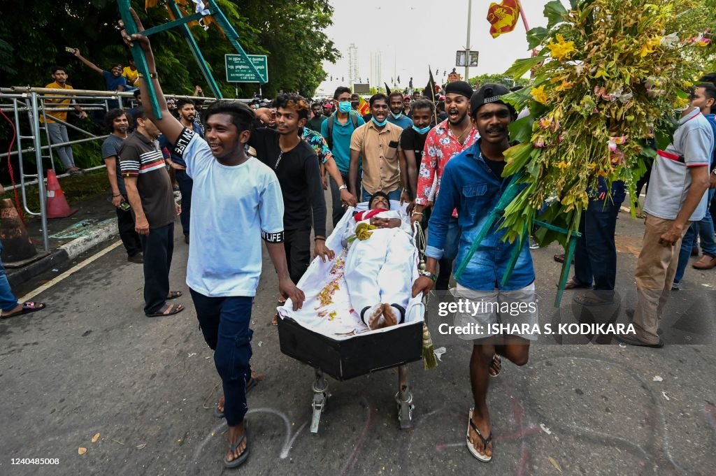 SRI LANKA-UNREST-ECONOMY-PROTEST