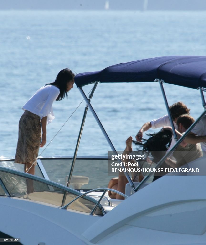 Pamela Anderson Baywatch In Cannes, France On May 18, 2007.