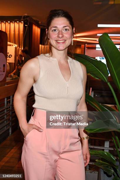 Katharina Nesytowa attends the Green Actors Lounge 2022 at Haus Ungarn on May 6, 2022 in Berlin, Germany.