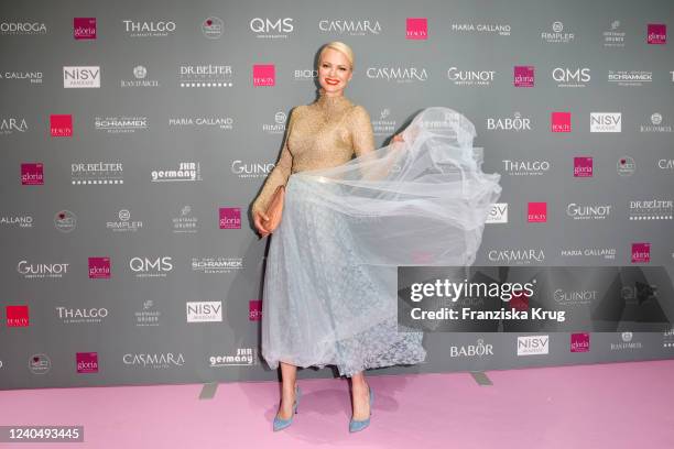 Franziska Knuppe during Gloria - Deutscher Kosmetikpreis 2022 at Hilton Hotel on May 6, 2022 in Duesseldorf, Germany.