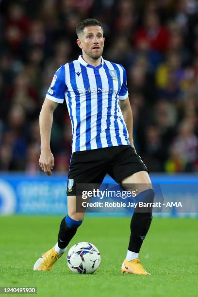 Sam Hutchinson of Sheffield Wednesday during the Sky Bet League One Play-Off Semi Final 1st Leg match between Sunderland and Sheffield Wednesday at...