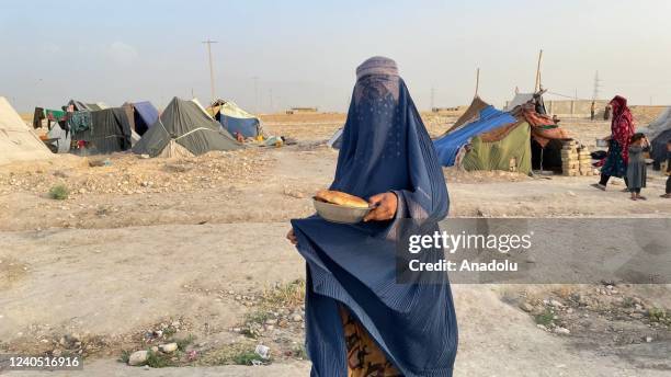 Woman wears burqa in Kabul, Afghanistan on May 07, 2022. Reintroducing a controversial measure from Afghanistanâs 1995-2001 Taliban rule, the interim...