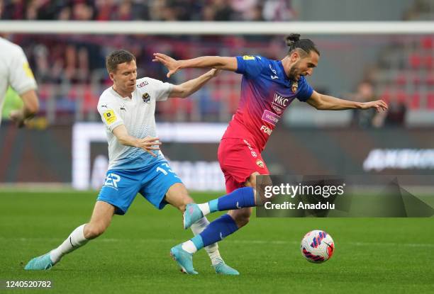 Yusuf Yazici of CSKA Moscow is seen during Russian Premier League match between CSKA Moscow and FC Sochi at Arena CSKA in Moscow, Russia on May 7,...