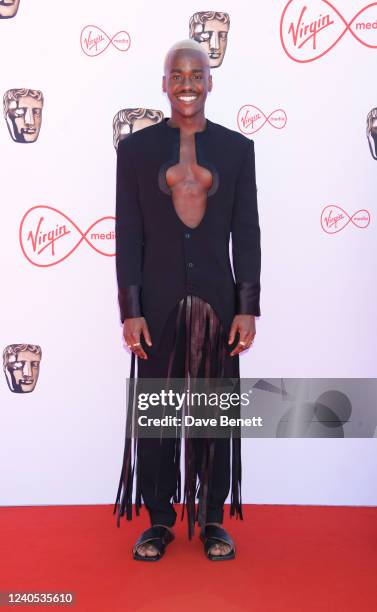 Ncuti Gatwa attends the Virgin Media British Academy Television Awards 2022 at The Royal Festival Hall on May 8, 2022 in London, England.