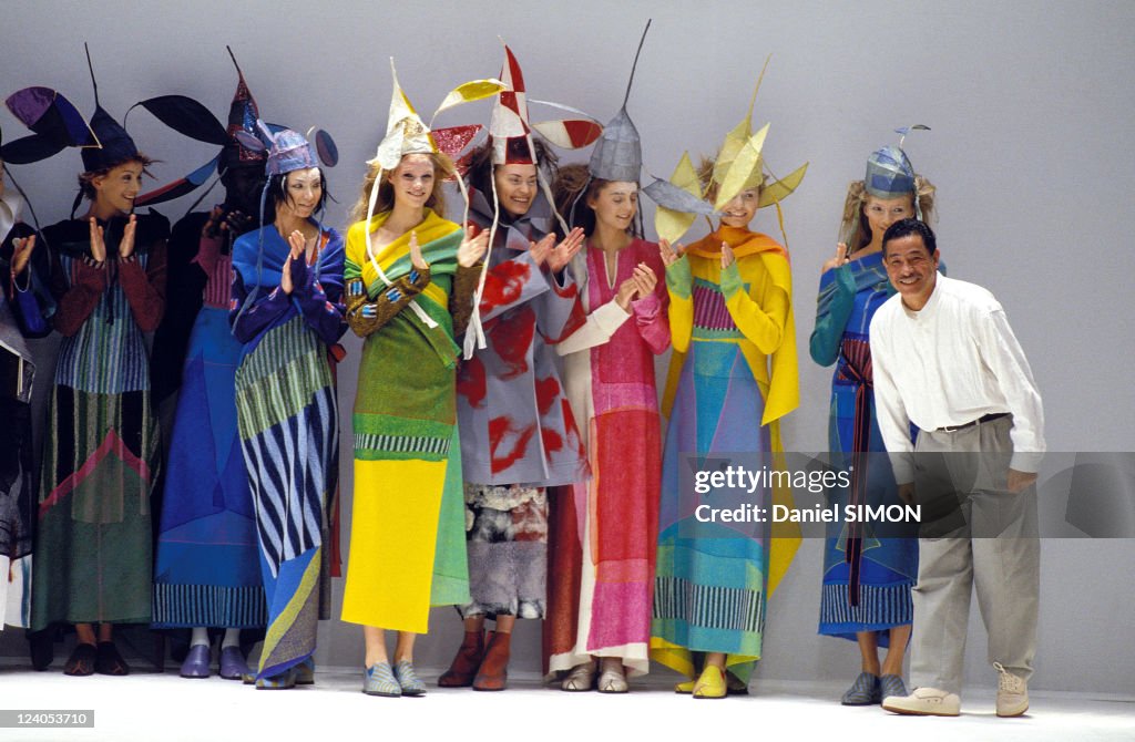 Fashion, Ready To Wear, Fall -Winter 97 -98 In Paris, France On March 11, 1997.