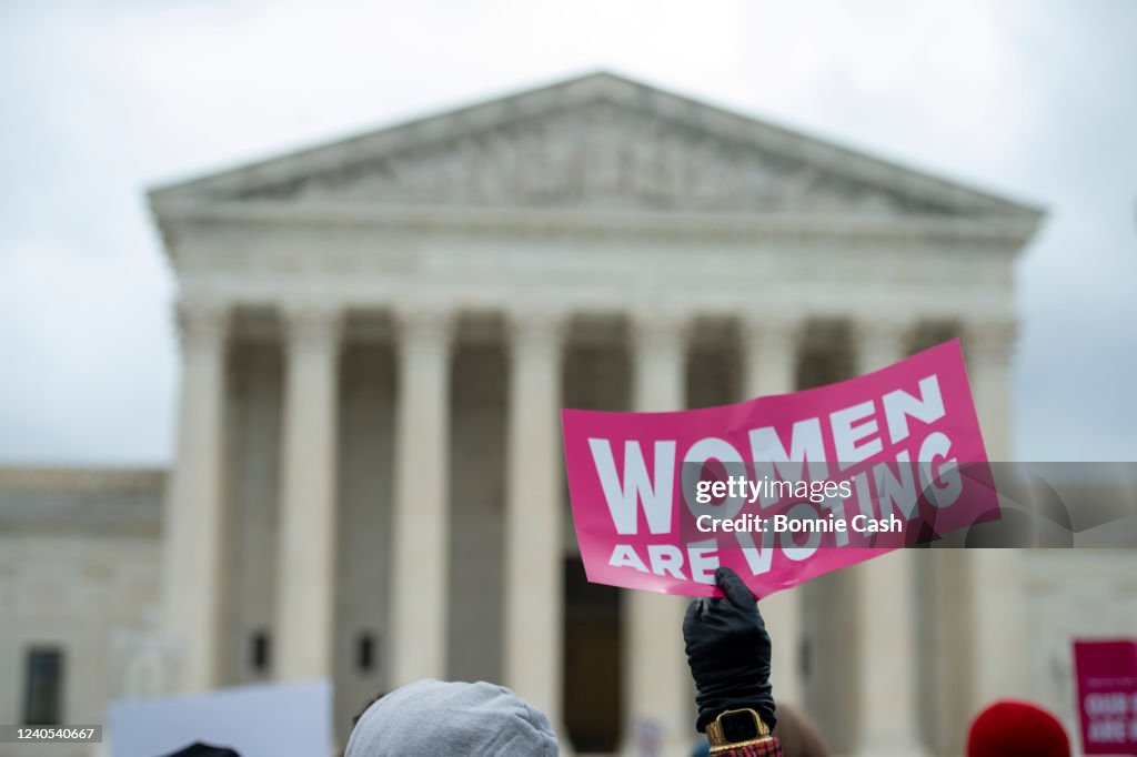 Protests Staged Across The Country As Leaked Report Indicates Supreme Court Set To Overturn Roe v. Wade