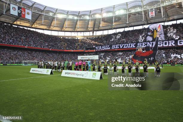 General view of Vodafone Park ahead of Turkish Super Lig week 36th soccer match between Besiktas and Fenerbahce in Istanbul, Turkiye on May 08, 2022.