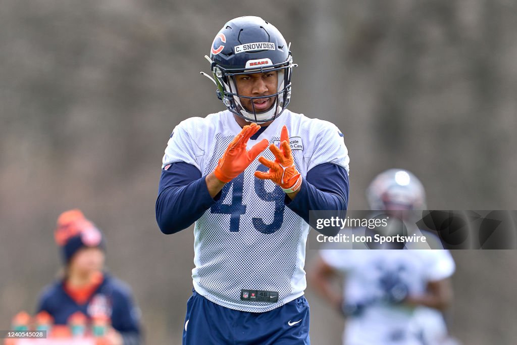 NFL: MAY 08 Chicago Bears Rookie Minicamp