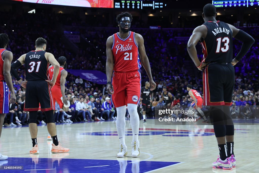 NBA: Philadelphia 76ers vs Miami Heat