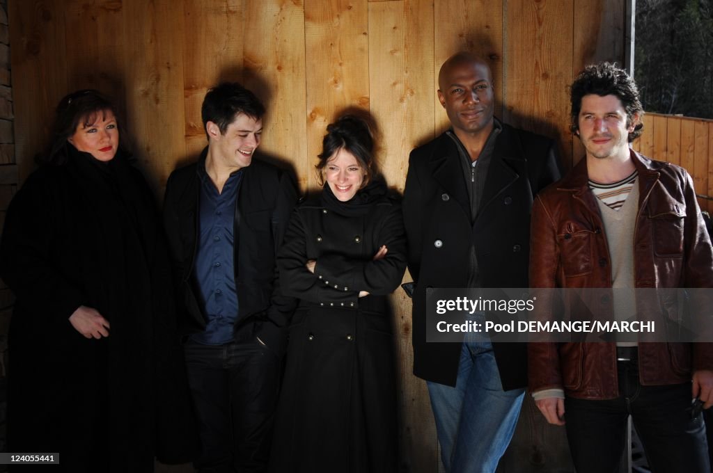Photocall Short Films Jury At The 15Th Fantasy Film Festival In Gerardmer, France On January 26, 2008.