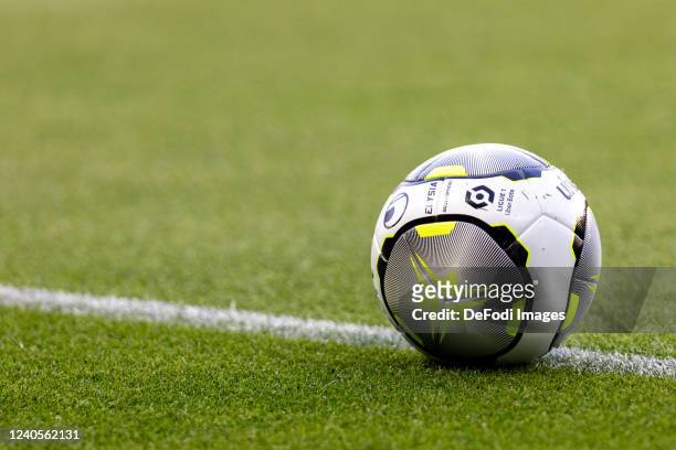 The official ball of Paris Saint Germain prior to the Ligue 1 Uber Eats match between Paris Saint Germain and ESTAC Troyes at Parc des Princes on May...