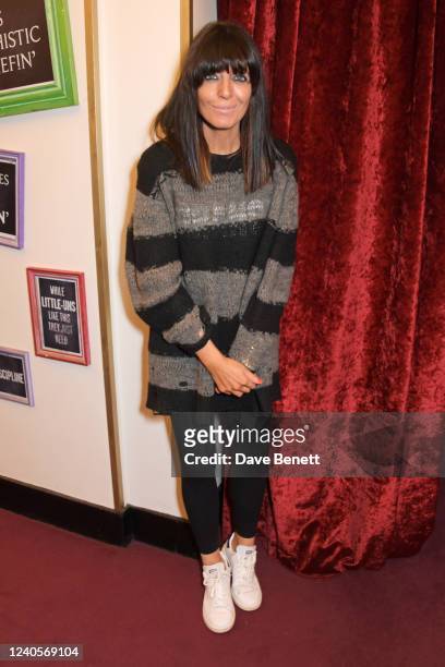 Claudia Winkleman attends the after party for "Claudia Winkleman: Behind The Fringe" at The Cambridge Theatre on May 9, 2022 in London, England.