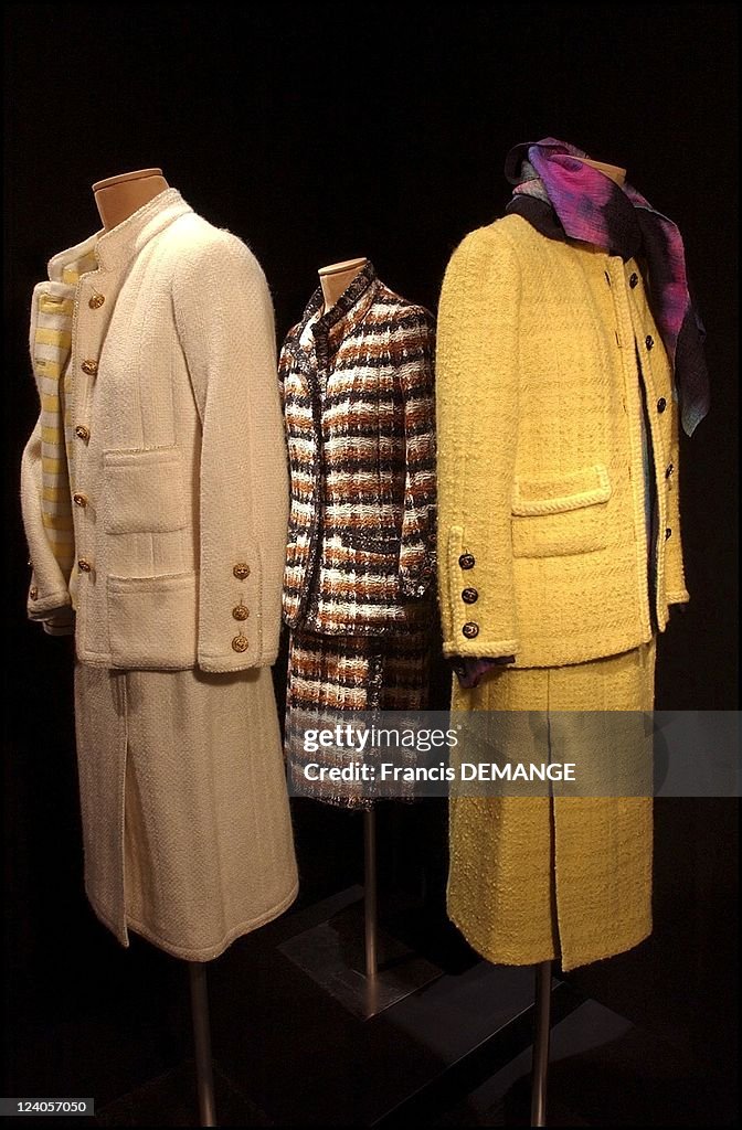 Exhibition Of Princess Lilian Of Belgium'S Dresses At Fashion Designer Natan'S, Before They Are Auctioned At Sotheby'S In London, In Brussels, Belgium On January 16, 2002.