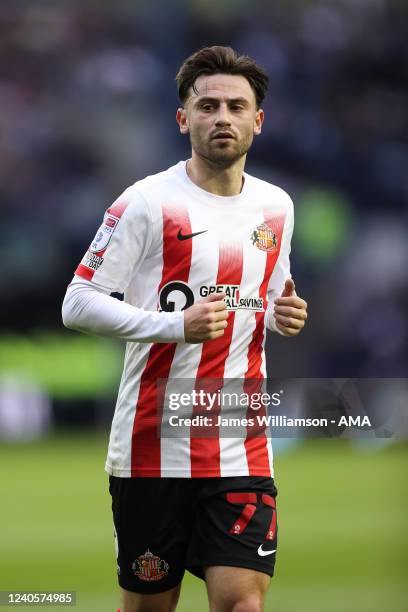 Patrick Roberts of Sunderland during the Sky Bet League One Play-Off Semi Final 2nd Leg match between Sheffield Wednesday and Sunderland at...