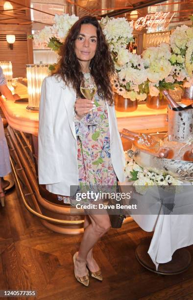 Hedvig Sagfjord Opshaug attends the 'Spring Dawn' lunch, hosted by Perrier-Jouet champagne at 34 Mayfair on May 10, 2022 in London, England.