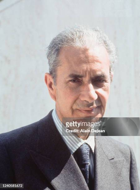 Portrait d'Aldo Moro, homme d'Etat Italien