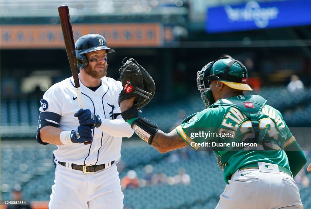 Oakland Athletics v Detroit Tigers - Game One