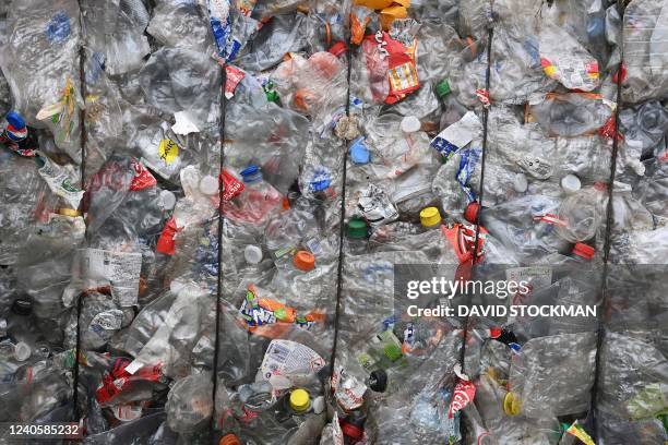 Illustration picture shows Val'Up, a new sorting center for PMD waste, in Ghlin, Tuesday 10 May 2022. The new Val¿Up site has been sorting PMD...