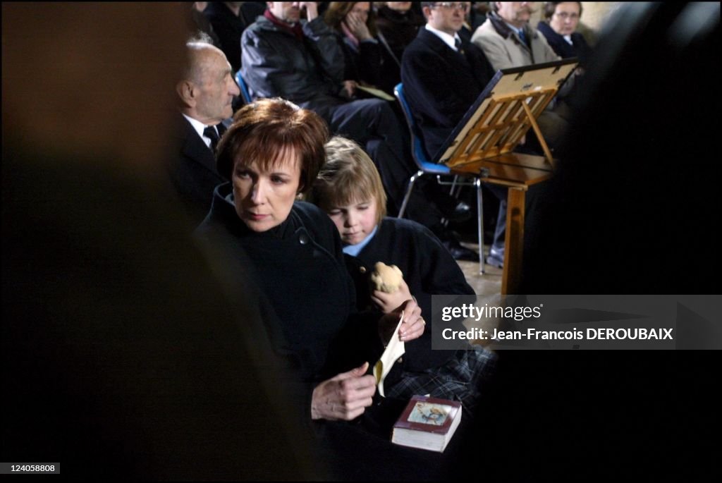 Funerals Of Bernard Loiseau In Saulieu, France On February 28, 2003.