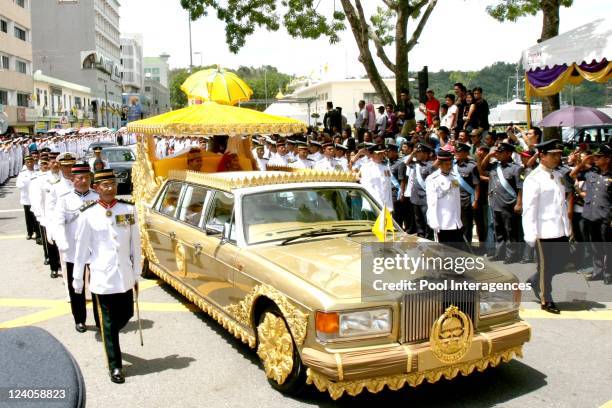 Royal Wedding of the Princess Majededah the daughter of the Sultan of Brunei Hassanal Bolkiah,with Yag Mulia Pengiran In Brunei Darussalam On June...