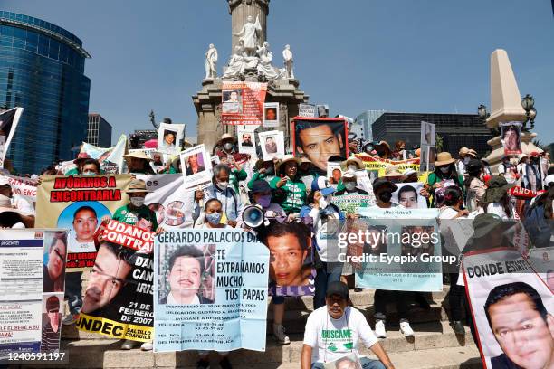 Protestors including hundreds of mothers of missing persons demonstrate to demand justice, and to condemn the negligence of Mexican authorities in...