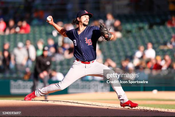 Louisville Bats pitcher Randy Wynne started on the mound during a MiLB baseball game between the Louisville Bats and the Indianapolis Indians on May...