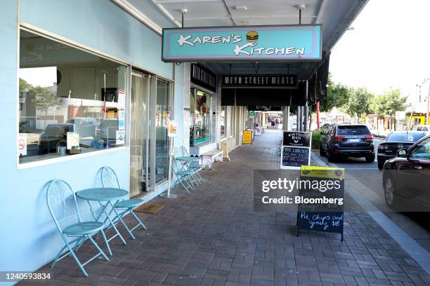 Restaurant in downtown Singleton, New South Wales, Australia, on Friday, May 6, 2022. A coal-mining community that has elected the same political...