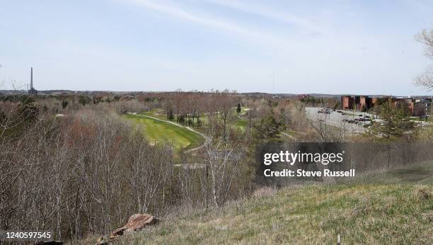 Private golf course sits beside the campus. Laurentian University's financial restructuring plan might involve its real estate holdings, which...
