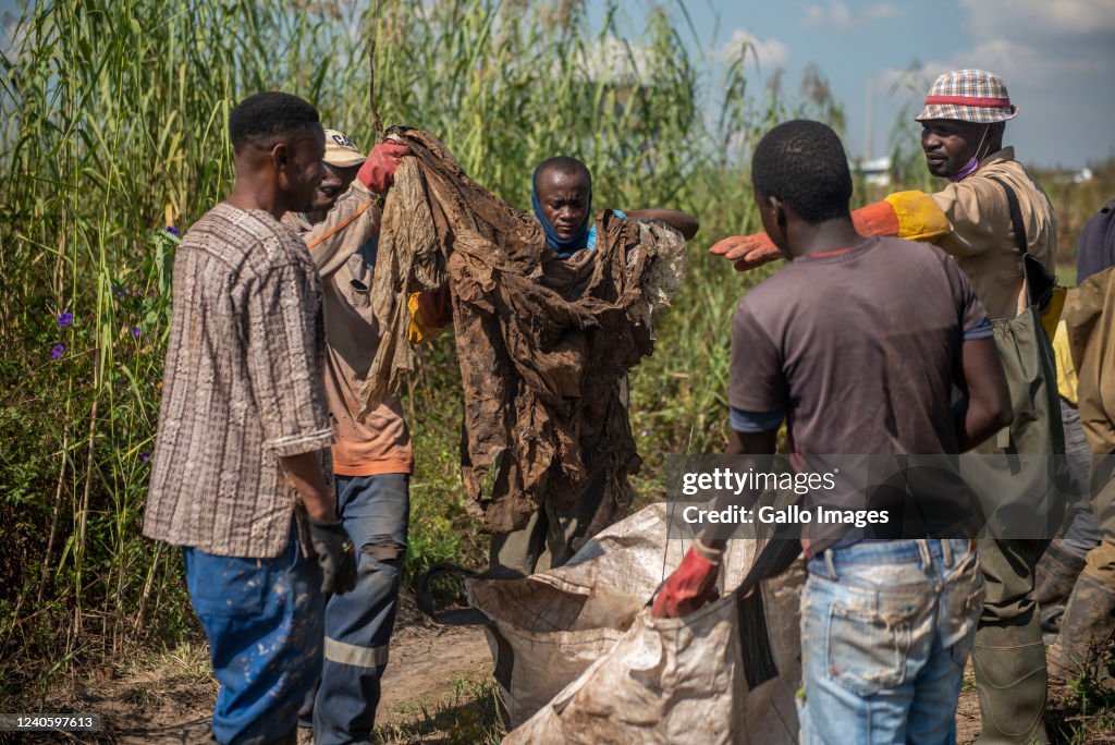 Earth Day 2022 Clean Up In Olifantsfontein in South Africa