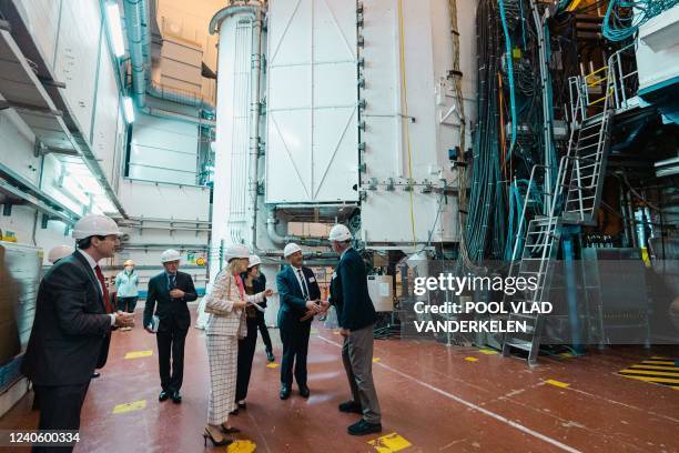 Illustration picture taken during a visit to the Culham Centre for Fusion Energy, the UK's national fusion research laboratory in Abingdon, during...