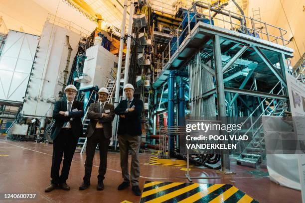Illustration picture taken during a visit to the Culham Centre for Fusion Energy, the UK's national fusion research laboratory in Abingdon, during...
