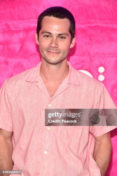 Angelyne Premiere Event at the Pacific Design Center in California, May 10th, 2022 -- Pictured: Dylan OBrien --