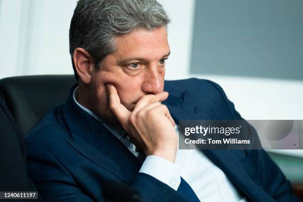 Rep. Tim Ryan, D-Ohio, attends the House Appropriations Subcommittee on Defense hearing titled FY2023 Department of Defense, in Rayburn Building on...