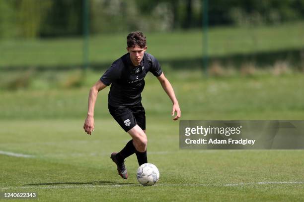 Matthew Richards of West Bromwich Albion at West Bromwich Albion Training Ground on May 12, 2022 in Walsall, England.