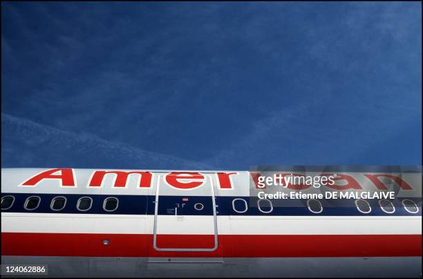 Illustration: Airbus A300 American Airlines In New York, United States On September 29, 1993 - Airbus A 300-600.