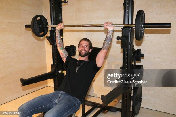 Andre Hamann attends the grand opening of the new Technogym store on May 12, 2022 in Munich, Germany.