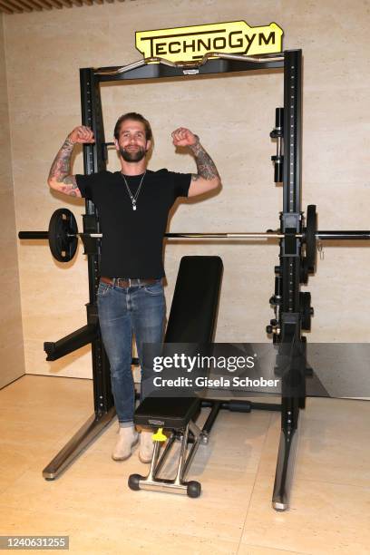 Andre Hamann attends the grand opening of the new Technogym store on May 12, 2022 in Munich, Germany.