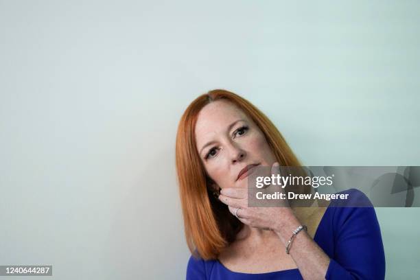 White House Press Secretary Jen Psaki attends her final daily press briefing at the White House on May 13, 2022 in Washington, DC. Today is Psakis...