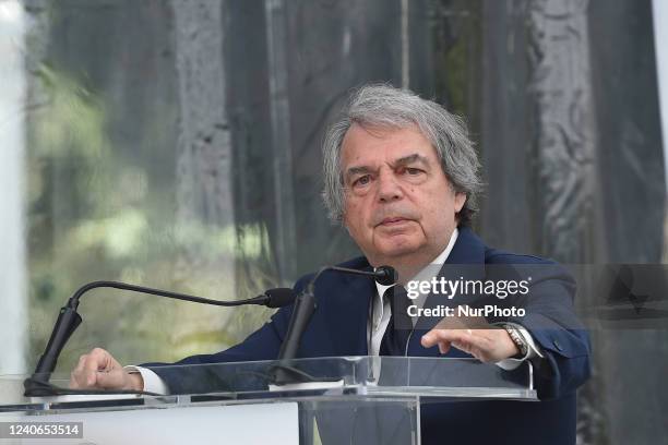 Renato Brunetta Minister for Public Administration at the 1st edition of Verso Sud organized by the European House - Ambrosetti in Sorrento, Naples...