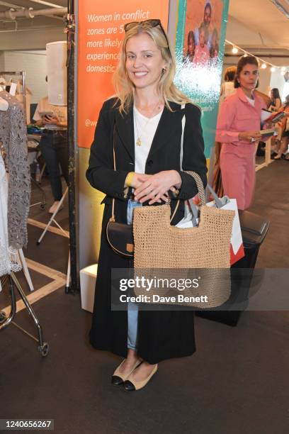 Denise Gough attends the Alex Eagle #SheInspiresMe Car Boot Sale in aid of Women For Women International at Selfridges on May 14, 2022 in London,...