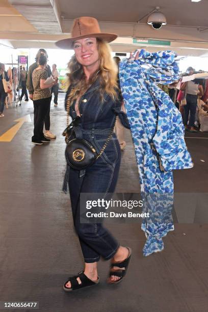 Alice Temperley attends the Alex Eagle #SheInspiresMe Car Boot Sale in aid of Women For Women International at Selfridges on May 14, 2022 in London,...