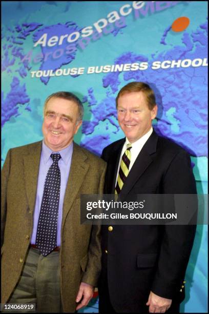 Alan Mulally, president and CEO of Boeing In Toulouse, France On December 18, 2001 - Alan Mulally, president and CEO of Boeing Commercial Airplanes,...