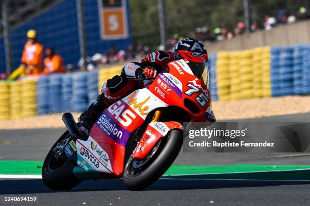 Albert ARENAS of GASGAS Aspar Team during the Moto2 Race of Grand Prix of France on May 15, 2022 in Le Mans, France.