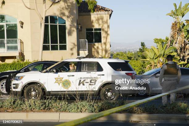 More police arrive at Geneva Presbyterian Church , after a shooting earlier in the day, in Laguna Woods, CA, USA., May 15, 2022.