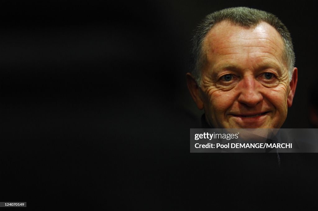 Jean-Michel Aulas, President Of The Olympique Lyonnais (Ol) In Nancy, France On December 22, 2007.